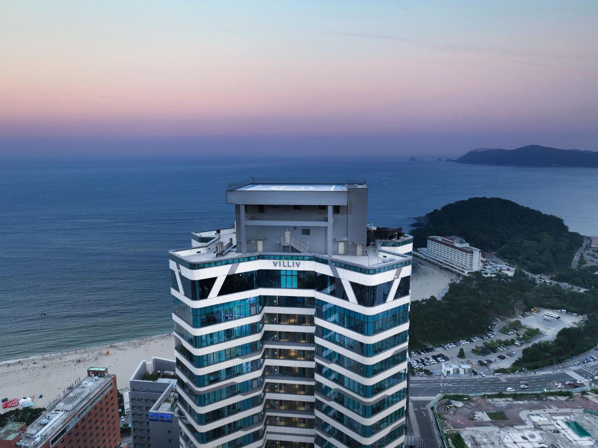 Newcz Haeundae Residence Busan Exteriör bild